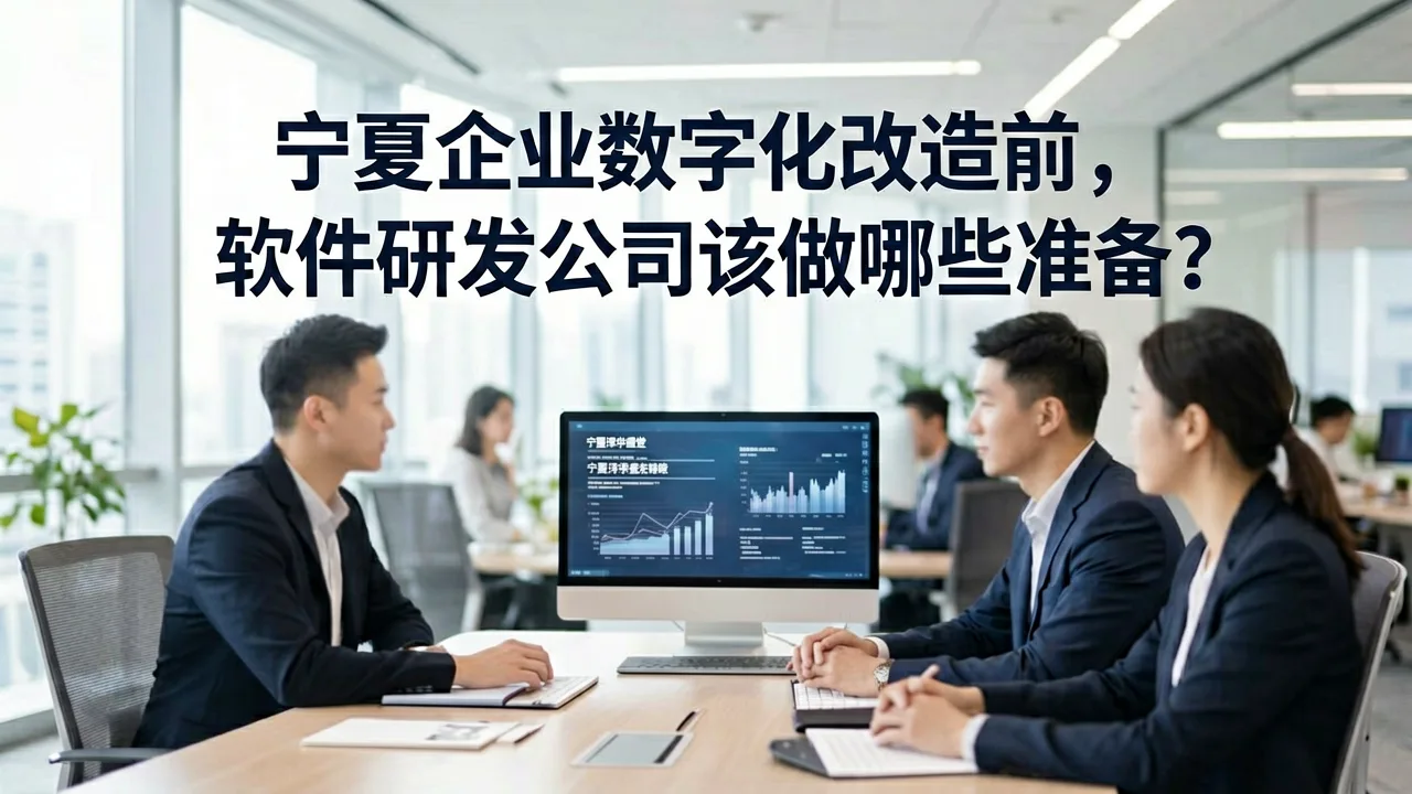 宁夏企业数字化改造前,软件研发公司该做哪些准备